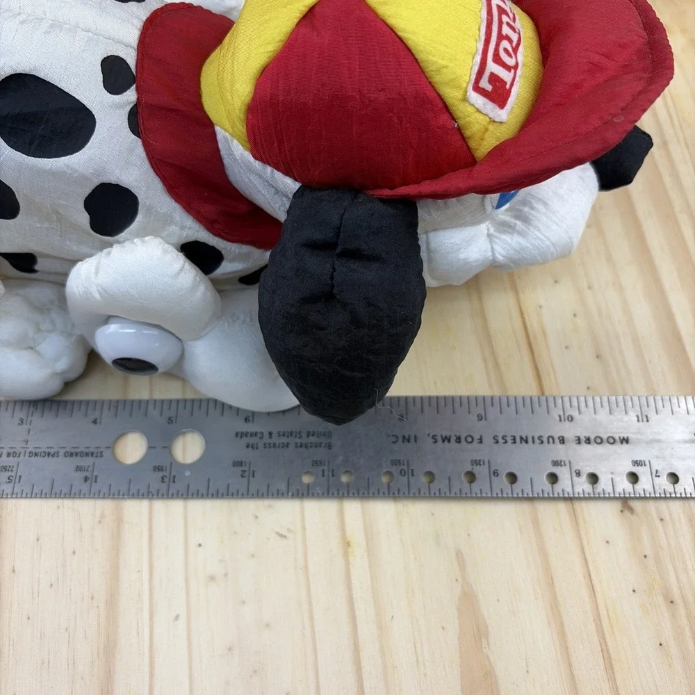 Vintage 1996 Hasbro Playskool Tonka Soft Walking Pet Dalmatian Dog Stripped Gear